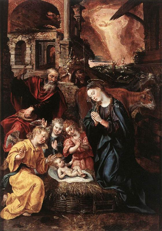 VOS, Marten de Nativity  ery oil painting picture